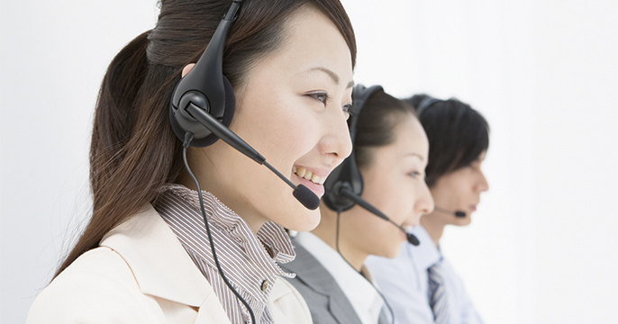 安心の24時間365日事故受付